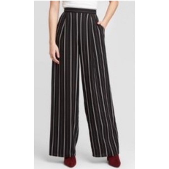 Xhilaration Pants - Xhilaration Palazzo Pants Black White M